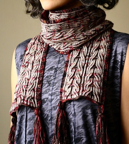 Strong Heart Scarf by Lavanya Patricella