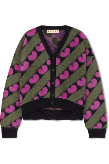 Marni Intarsia Knitted Cardigan (From net-a-porter.com)